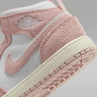 Nike Jordan 1 Mid SE Little дитячі Кросівки колір білий
