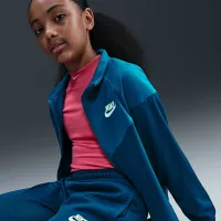 Nike Sportswear Big детские Dri-FIT Tracksuit синий