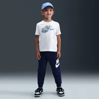 Nike Little дитячі Unwrapped Futura футболка колір білий