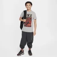 Nike Sportswear Big детские Crew-Neck футболка цвет серый