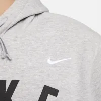 Nike мужские Wrestling Pullover Толстовка с капюшоном цвет серый
