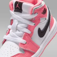 Nike Jordan 1 Mid Baby/Toddler Кроссовки Pink