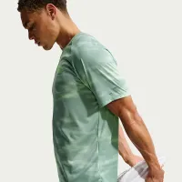 Nike Stride мужские Dri-FIT ADV Short-Sleeve Running Top цвет зеленый