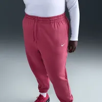 Nike Sportswear Phoenix Fleece жіноча З високою талією оверсайз Sweatpants (великі розміри) колір фіолетовий