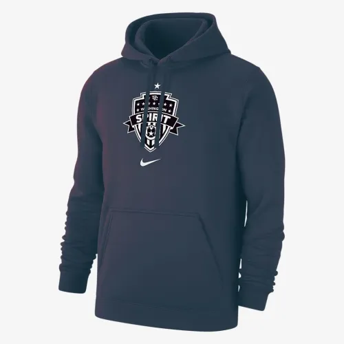 Washington Spirit Club Fleece чоловічі Nike NWSL Pullover Толстовка з капюшоном блакитний