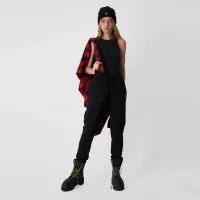 Штани Champion C Logo Rib Cuff Fleece Joggers 115486-KK001 - Чорні