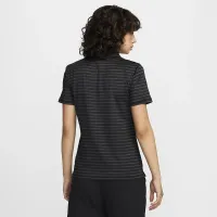 Nike Victory жіноча Dri-FIT Short-Sleeve Striped для гольфу Polo колір чорний