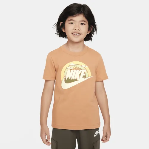 Nike Wilderness Futura Tee Little Kids футболка колір коричневий