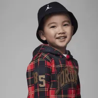 Nike Brooklyn Fleece Plaid Толстовка з капюшоном and Joggers комплект Toddler комплект колір чорний