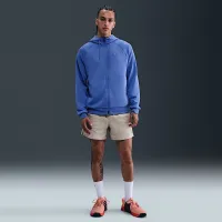 Nike Primary Fleece чоловічі Dri-FIT UV Full-Zip Performance Толстовка з капюшоном блакитний