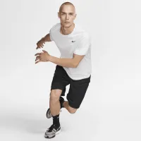Nike Dri-FIT мужские Fitness футболка цвет серый