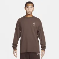 Nike Sportswear мужские Long-Sleeve Max90 футболка цвет коричневый