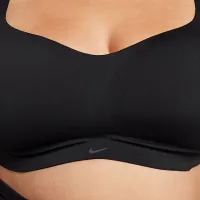 Nike Alate Minimalist жіноча Light-Support Padded Sports Bra колір чорний