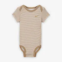 Nike Baby Essentials Baby (0-9M) 3-Piece Bodysuit набор цвет коричневый