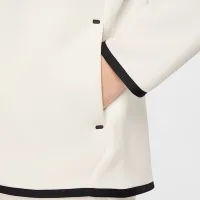 Nike Sportswear Tech Fleece Big дитячі (Girls') Full-Zip Толстовка з капюшоном колір білий