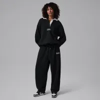 Nike Jordan Flight Fleece женская Rugby Top цвет черный