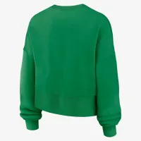 Oregon Phoenix Arch женская Nike College Pullover Crew цвет зеленый