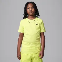 Nike Jordan Big детские Jumpman Air Embroideцвет красный футболка Yellow