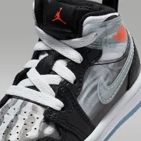 Nike Jordan 1 Mid Sneaker School Baby/Toddler Кросівки колір чорний
