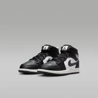 Nike Jordan 1 Mid Little дитячі Кросівки колір чорний
