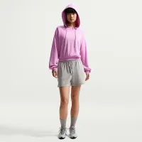 Nike Sportswear Chill Knit жіноча З високою талією Lightweight шорти колір сірий