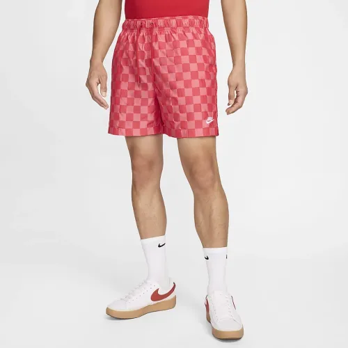 Nike Club чоловічі Flow шорти колір червоний