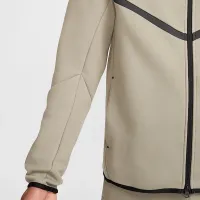 Nike Tech мужские Full-Zip Windrunner Толстовка с капюшоном цвет зеленый
