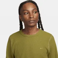 Nike Life чоловічі Long-Sleeve Heavyweight Waffle Top колір зелений