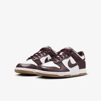 Nike Dunk Low Big детские Кроссовки цвет белый