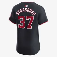 Stephen Strasburg Washington Nationals чоловічі Nike Dri-FIT ADV MLB Elite Jersey блакитний