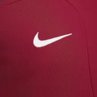 FC Barcelona Academy Pro мужские Nike Full-Zip Knit Soccer Куртка цвет красный