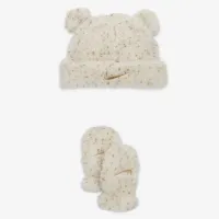 Nike Cozy Comfort Baby (12-24M) 2-Piece Beanie набор цвет коричневый