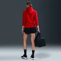 Nike женская волейбольные Pullover Толстовка с капюшоном цвет красный
