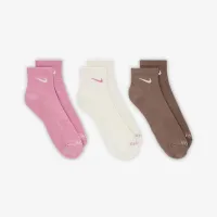 Nike Everyday Plus Cushioned тренувальні Ankle шкарпетки (3 пар) різнокольорові