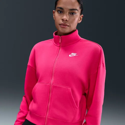 Nike Sportswear Club Fleece женская Loose Track Куртка Pink
