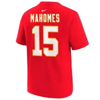 Patrick Mahomes Kansas City Chiefs Super Bowl LIX Big дитячі Nike NFL футболка колір червоний