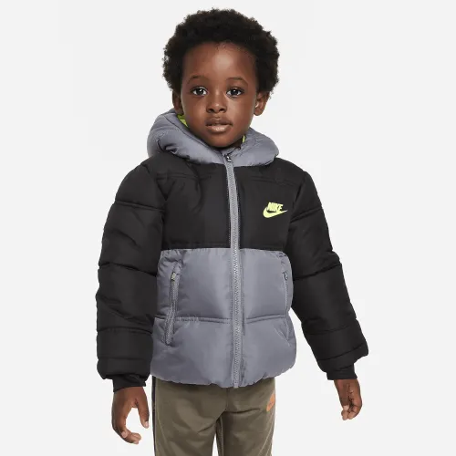 Nike Colorblock Puffer Toddler Куртка колір чорний