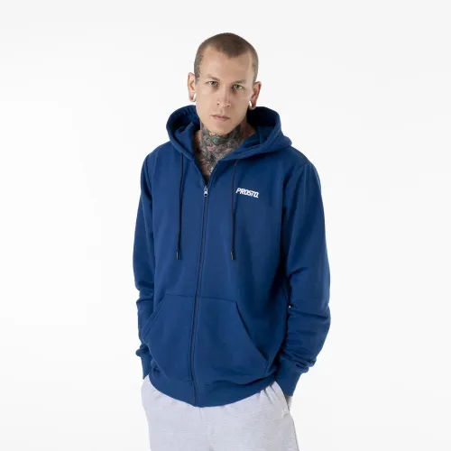 Кофта/футболка Prosto Klasyk Zip Толстовка з капюшоном Bazik KL231MSWE2033 - Блакитна