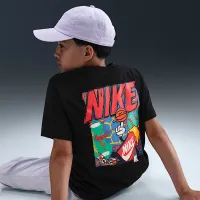 Nike Sportswear Big дитячі футболка колір чорний