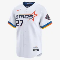 Jose Altuve Houston Astros City Connect Men’s Nike Dri-FIT ADV MLB Limited Jersey цвет белый