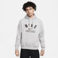 Nike мужские Wrestling Pullover Толстовка с капюшоном цвет серый