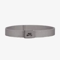 Nike SB Solid Single Web Belt колір сірий