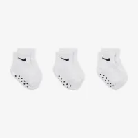 Nike Core Swoosh Baby Gripper носки Box набор (3 пары) цвет белый