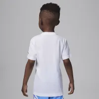 Nike Jordan Retro Spec Little дитячі Graphic футболка колір білий
