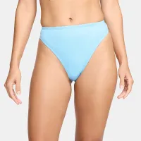 Nike жіноча З високою талією Bikini Swim Bottom блакитний