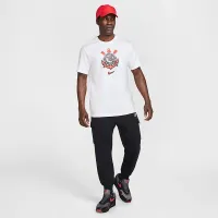 S.C. Corinthians мужские Nike Soccer футболка цвет белый