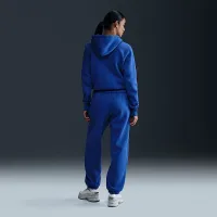 Nike Sportswear Phoenix Fleece женская С высокой Талией оверсайз Sweatpants синий