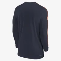 Chicago Bears Sideline Coach чоловічі Nike Dri-FIT NFL Long-Sleeve Top блакитний