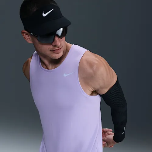 Nike Miler чоловічі Dri-FIT Running Tank колір фіолетовий