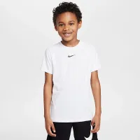 Nike Dri-FIT Pro Little дитячі Short Sleeve Top колір білий